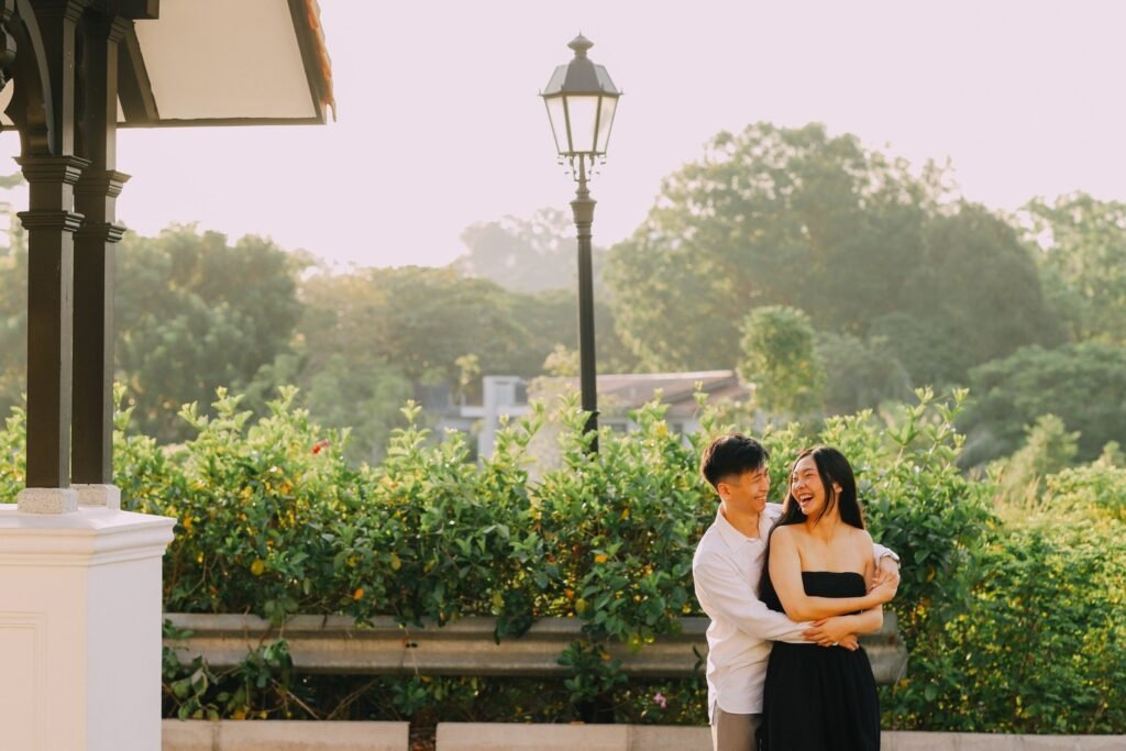 Mant & Wanxuan couple casual | One Eye Click